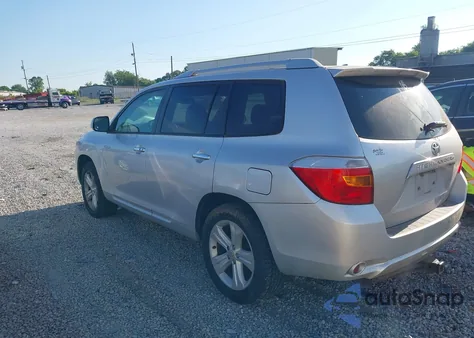 2010 Toyota Highlander Limited V6 z USA, uszkodzony, nr VIN 5TDYK3EH2AS014056